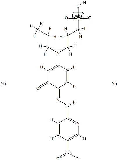 3-羟基-4-(5-硝基吡啶偶氮)丙苯胺基丙烷磺酸钠