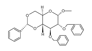 甲基 2,3-二-O-(苯基甲基)-4,6-O-(苯基亚甲基)-ALPHA-D-吡喃葡萄糖苷