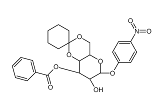 4-硝基苯基 4,6-O-环己基亚基-BETA-D-吡喃甘露糖苷 3-苯甲酸酯