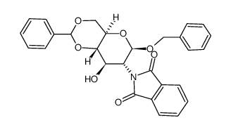 苄基 2-脱氧-2-(1,3-二氢-1,3-二氧代-2H-异吲哚-2-基)-4,6-O-(苯基亚甲基)-BETA-D-吡喃葡萄糖苷