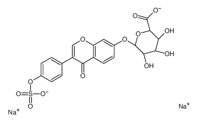4-氧代-3-[4-(磺基氧基)苯基]-4H-1-苯并吡喃-7-基 BETA-D-吡喃葡糖苷酸二钠盐