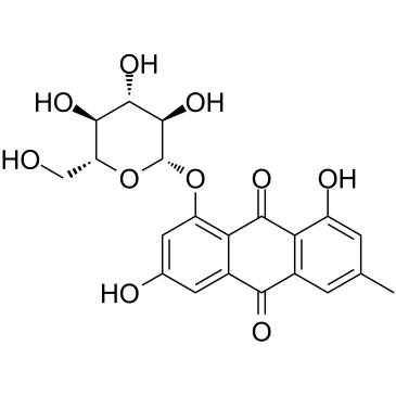 大黄素-8-Β-D-吡喃葡萄糖苷