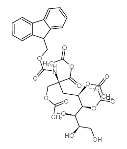 N-芴甲氧羰基-O-beta-(2,3,4,6-四-O-乙酰基-alpha-D-吡喃甘露糖基)-L-丝氨酸