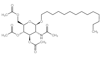 正十四烷基-2-乙酰氨基,3,4,6-O-三乙酰基-2-脱氧-beta-D-吡喃葡萄糖苷