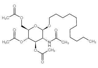 十一烷基 2-(乙酰氨基)-2-脱氧-BETA-D-吡喃葡萄糖苷 3,4,6-三乙酸酯