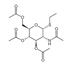 乙基-2-乙酰氨基,3,4,6-O-三乙酰基-2-脱氧-alpha-D-1-硫代吡喃葡萄糖苷