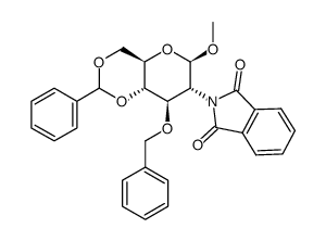 甲基-3-O-苄基-4,6-O-苄叉-2-脱氧-2-邻苯二甲酰亚氨基-beta-D-葡萄糖苷