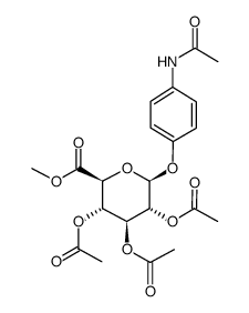 对乙酰氨基苯基-2,3,4-O-乙酰基-beta-D-葡萄糖醛酸甲酯