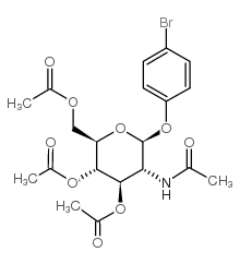 对溴苯基-2-乙酰氨基,3,4,6-O-三乙酰基-2-脱氧-beta-D-吡喃葡萄糖苷