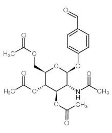 对甲酰基苯基-2-乙酰氨基,3,4,6-O-三乙酰基-2-脱氧-beta-D-吡喃葡萄糖苷
