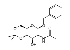 苄基-2-乙酰氨基-2-脱氧-4,6-O-苄叉-alpha-D-吡喃半乳糖苷