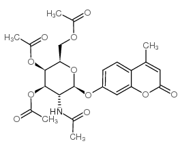 4-甲基伞形酮-2-乙酰氨基,3,4,6-O-三乙酰基-2-脱氧-beta-D-吡喃半乳糖苷