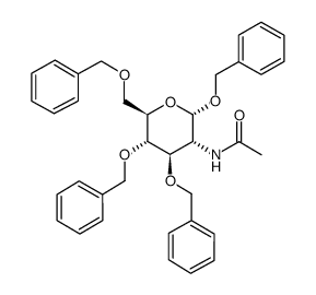 2-乙酰氨基1,3,4,6-O-四苄基-2-脱氧-alpha-D-吡喃葡萄糖苷