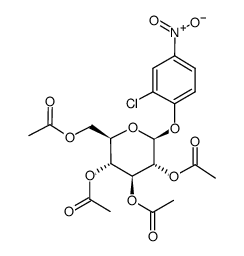 2-氯-4-硝酚-2,3,4,6-O-四乙酰基-beta-D-吡喃葡萄糖苷