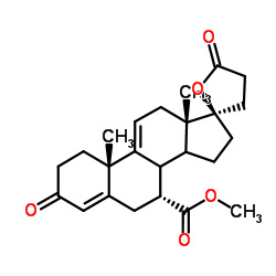 (7a,17a)-17-羟基-3-氧代-孕甾-4,9(11)-二烯-7,21-二羧酸 gamma-内酯甲酯
