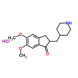 5,6-二甲氧基-2-(4-哌啶基甲基)-1-茚酮盐酸盐
