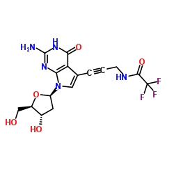 7-TFA-ap-7-Deaza-2'-脱氧鸟苷