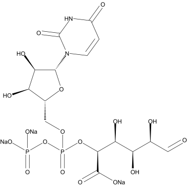 尿苷-5'-二磷酸-D-葡萄糖醛酸三钠盐