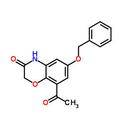 8-乙酰基-6-苄氧基-4H-苯并[1,4]恶嗪-3-酮
