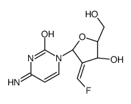 4-amino-1-[(2R,4S,5R)-3-(fluoromethylidene)-4-hydroxy-5-(hydroxymethyl)oxolan-2-yl]pyrimidin-2-one
