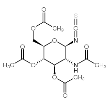 2-乙酰氨基-3,4,6-三-O-乙酰基-beta-D-葡萄吡喃糖基异硫氰酸酯
