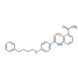3-[4-(4-苯基丁氧基)苯甲酰基氨基]-2-羟基苯乙酮