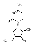 4-amino-1-[(1S,2R,3S,4S)-2,3-dihydroxy-4-(hydroxymethyl)cyclopentyl]pyrimidin-2-one