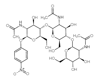 对硝酚基-beta-D-N,N’ N′′-三乙酰壳三糖糖苷