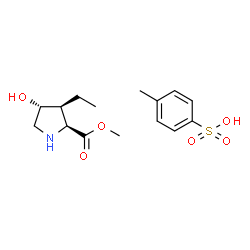 L-Proline, 3-ethyl-4-hydroxy-, methyl ester, (3S,4R)-, 4-methylbenzenesulfonate (1:1)