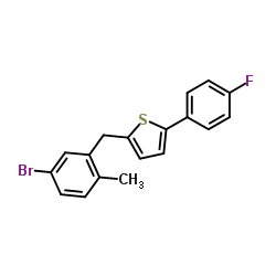 2-（2-甲基-5-溴苄基）-5-（4-氟苯）噻吩