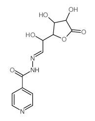 4-Pyridinecarboxylic acid, hydrazide, 1-hydrazone with D-glucuronic acid .γ.-lactone