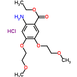 2-氨基-4,5-双(2-甲氧基乙氧基)苯甲酸乙酯盐酸盐