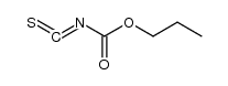 carbon(isothiocyanatidic) acid propyl ester