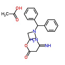 3-氨基-3-亚氨基丙酸 1-(二苯甲基)-3-氮杂环丁酯乙酸盐