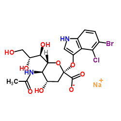 5-溴-4-氯-3-吲哚-alpha-唾液酸苷钠盐