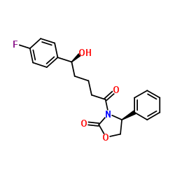 (4S)-3-[(5S)-5-(4-氟苯基)-5-羟基戊酰基]-4-苯基-1,3-氧氮杂环戊烷-2-酮	