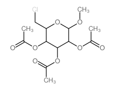 甲基-2,3,4-O-三乙酰 6-脱氧-6-氯-beta-D-吡喃葡萄糖苷
