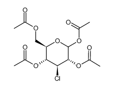 1,2,4,6-O-四乙酰基-3-氯-3-脱氧-D-吡喃葡萄糖