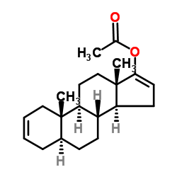 17-乙酰氧基-5a-雄甾-2,16-二烯	