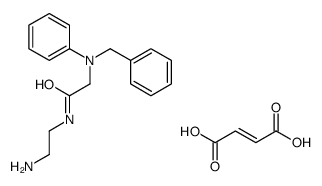 N-(2-氨乙基)-2-(N-苄基-苯胺基)-乙酰胺顺丁烯二酸盐	