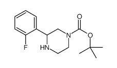 tert-butyl 3-(2-fluorophenyl)piperazine-1-carboxylate	