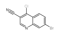 7-溴-4-氯-喹啉-3-甲腈	