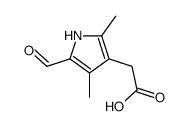 2-(5-甲醛-2,4-二甲基-1H-吡咯-3-基)乙酸	