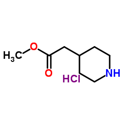 哌啶-4-乙酸甲酯盐酸盐	
