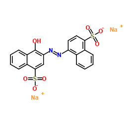 4-羟基-3-(4-磺酸-1-萘偶氮)-1-萘磺酸二钠盐